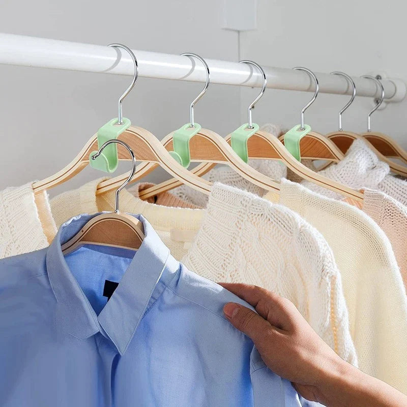 40PCS Clothes Hanger Connector Hooks β Space Saving Closet Organizers