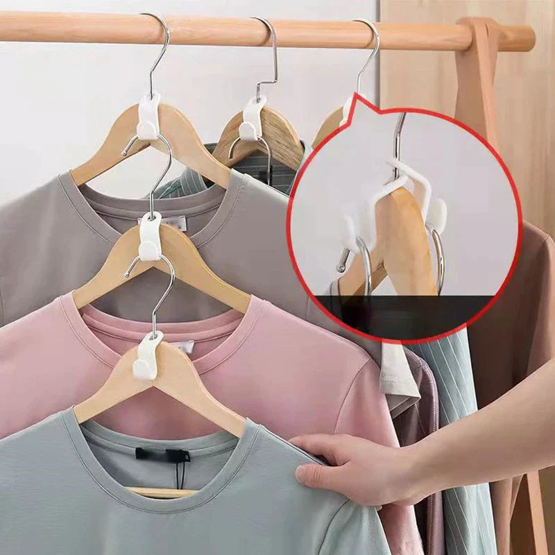 40PCS Clothes Hanger Connector Hooks β Space Saving Closet Organizers