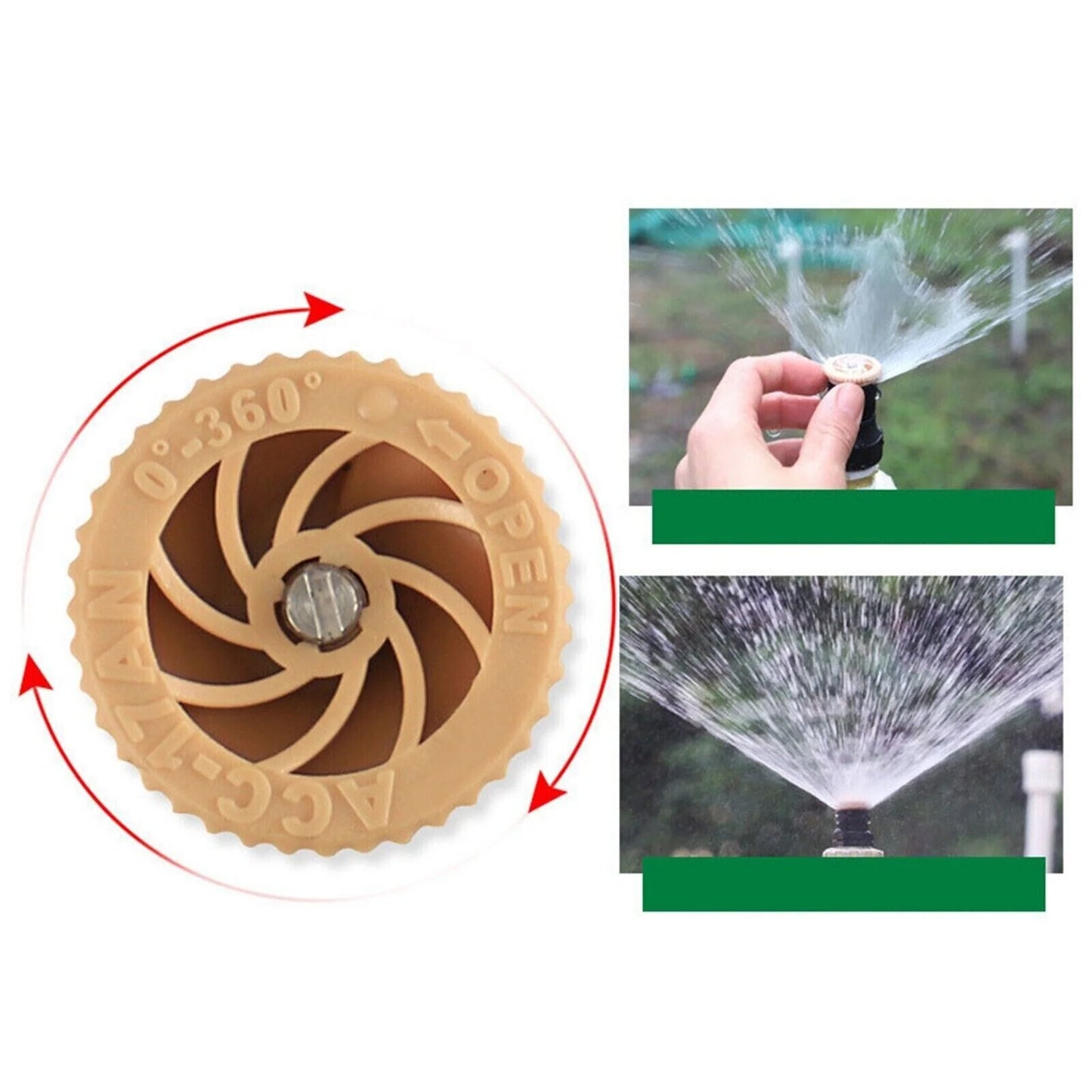 360Β° Rotating Garden Sprinkler System β Adjustable Lawn Watering Tool
