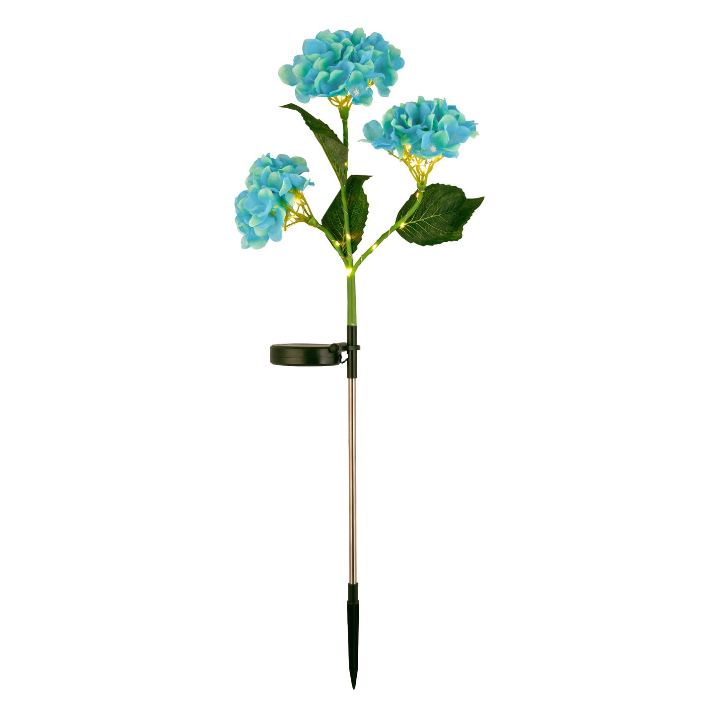 2-Pack Solar Hydrangea Garden Lights β Outdoor Yard Decoration