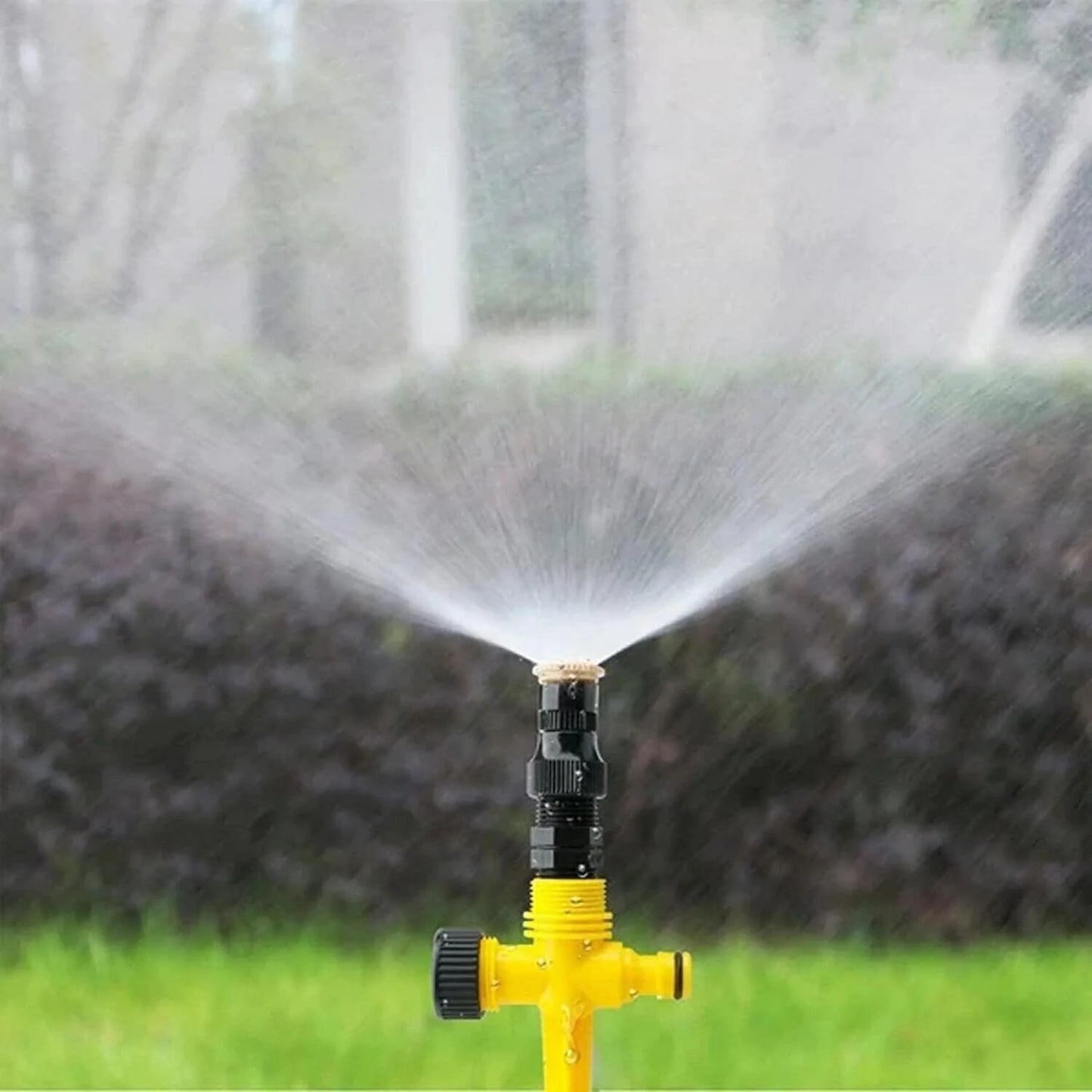 360Β° Rotating Garden Sprinkler System β Adjustable Lawn Watering Tool