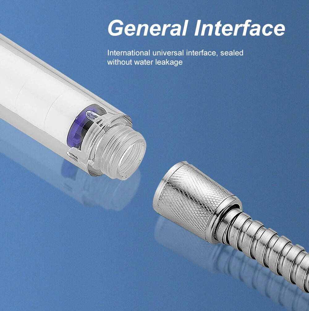 High Pressure Shower Head β 5 Spray Settings for Spa-like Comfort