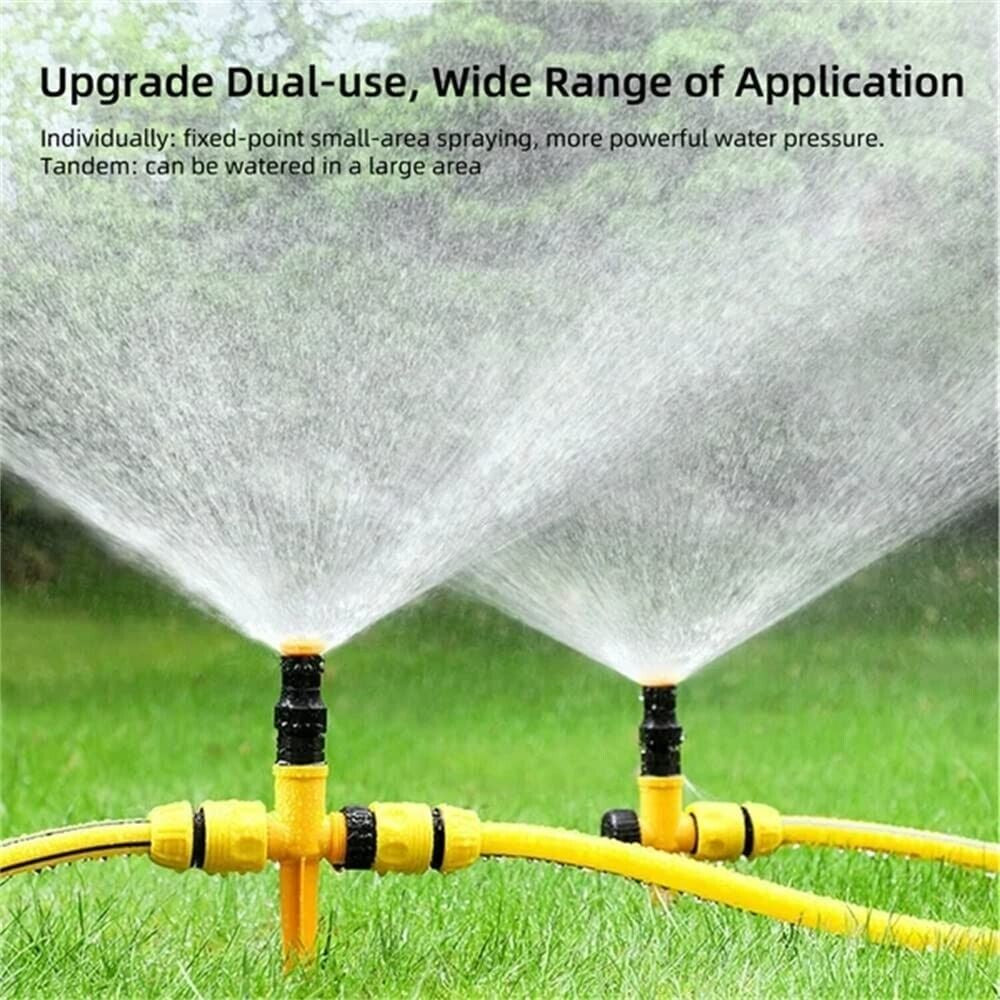 360Β° Rotating Garden Sprinkler System β Adjustable Lawn Watering Tool