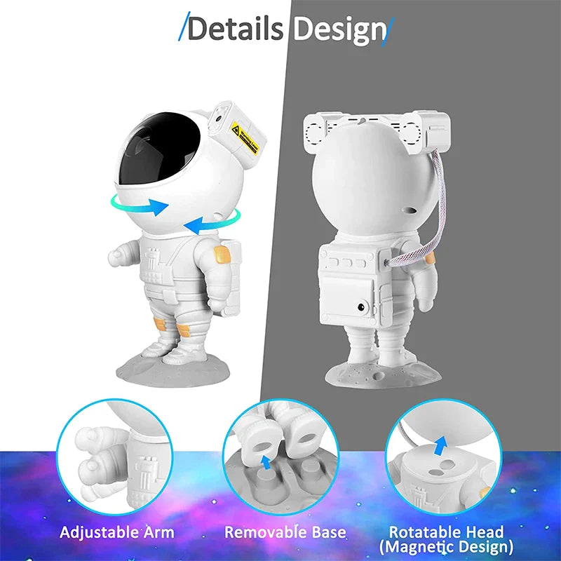 Astronaut Galaxy Projector – Transform Your Room Into a Starry Space