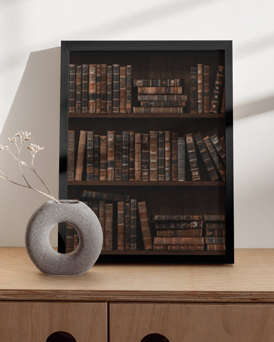 Minimalist Wooden Bookshelf – Multi-Tier Modern Storage Rack for Living Room & Office