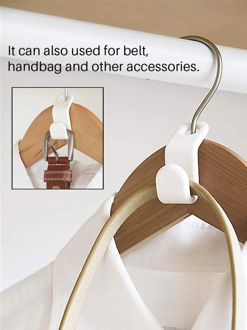 40PCS Clothes Hanger Connector Hooks – Space Saving Closet Organizers