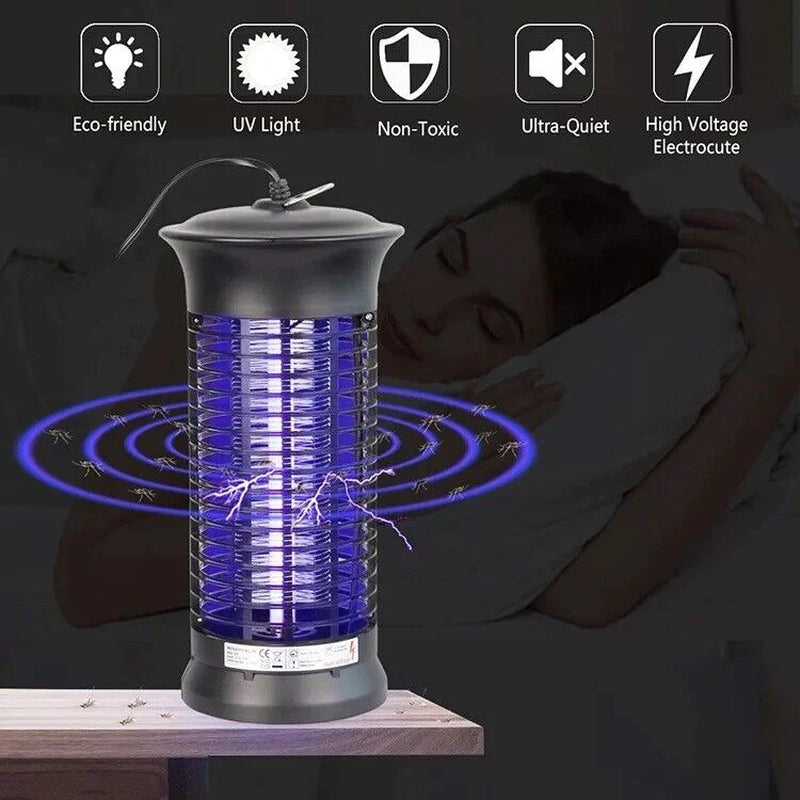 Electric Insect Zapper Lamp with 4,000V for Effective Fly and Gnat Control