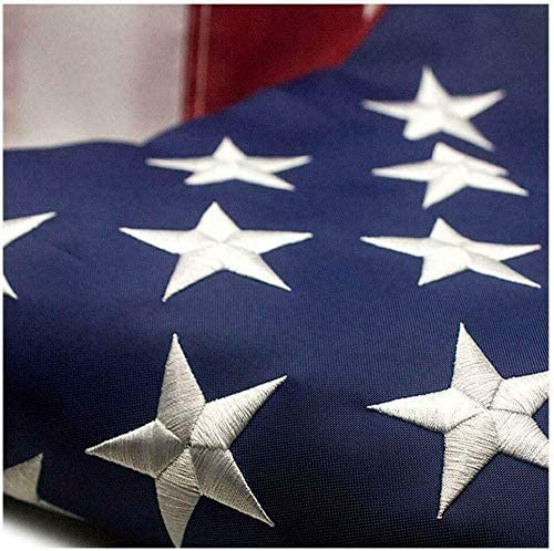 American Flag Outdoor Heavy Duty Embroidered Stars USA Flag – Flags & Garden Decor – Eliosun Home Decor
