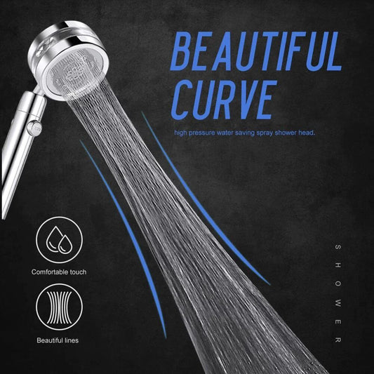 High Pressure Shower Head – 5 Spray Settings for Spa-like Comfort