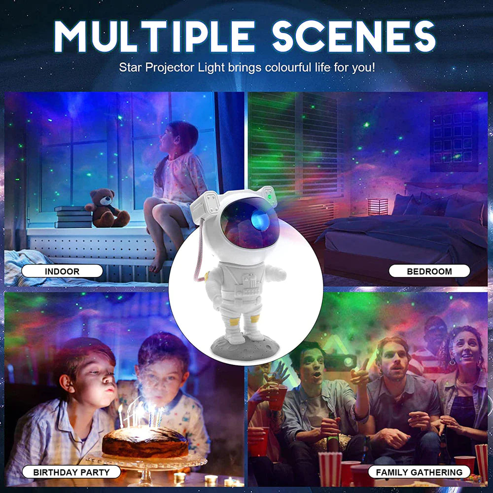 Astronaut Galaxy Projector – Transform Your Room Into a Starry Space