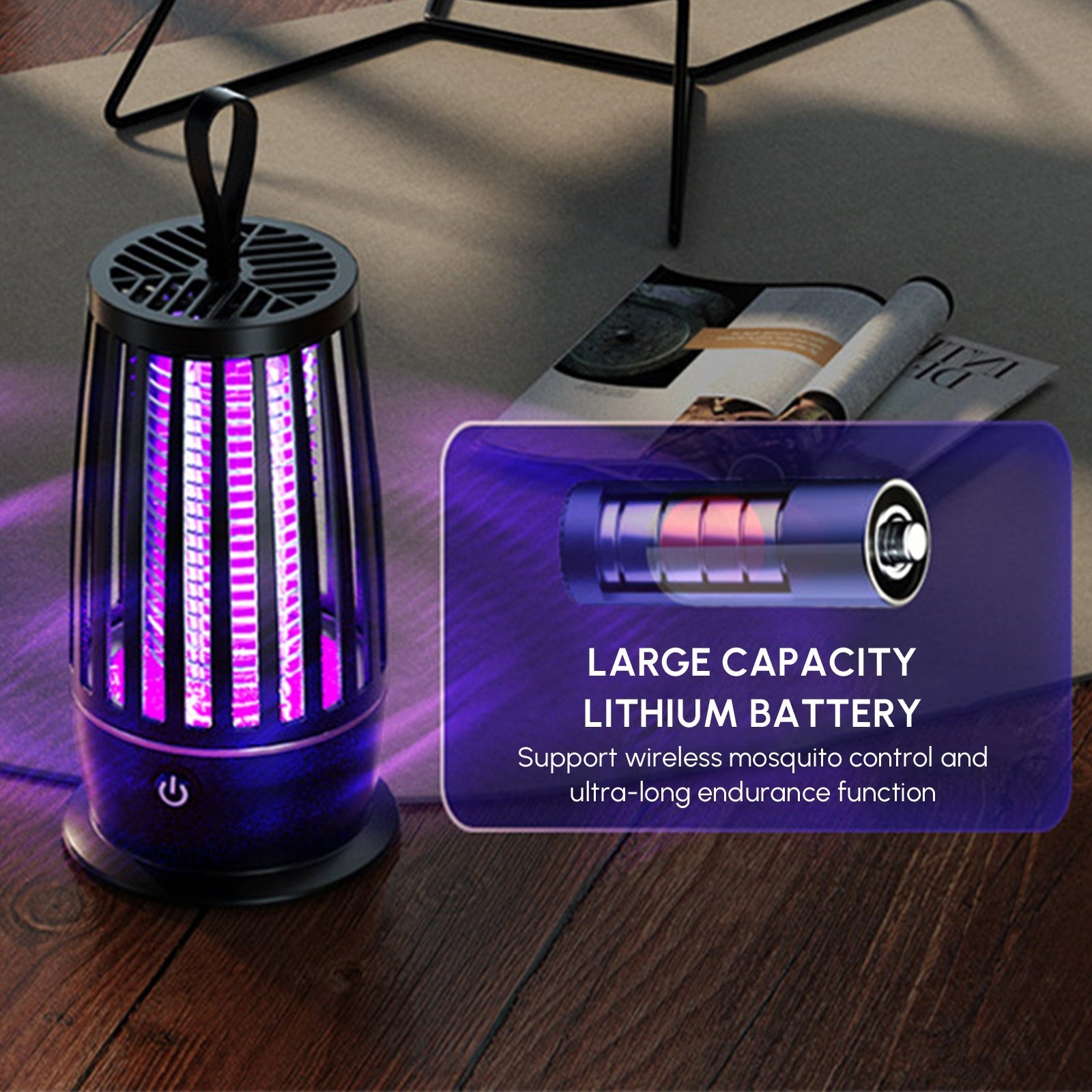 Indoor Electric Bug Zapper – UV Mosquito Killer Lamp with Low - Voltage Safety – Indoor Pest Control – Eliosun Home Decor