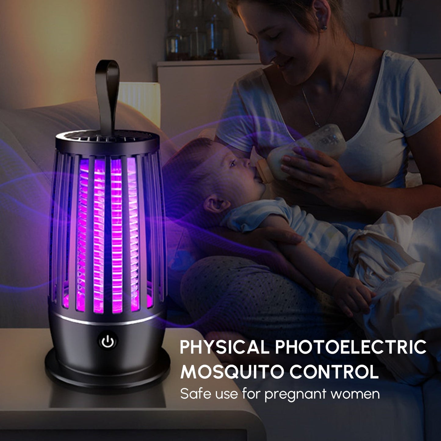 Indoor Electric Bug Zapper – UV Mosquito Killer Lamp with Low - Voltage Safety – Indoor Pest Control – Eliosun Home Decor