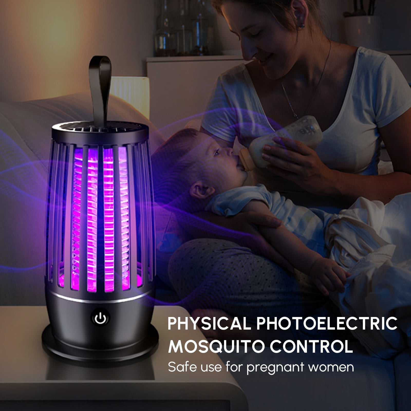 Indoor Electric Bug Zapper – UV Mosquito Killer Lamp with Low - Voltage Safety – Indoor Pest Control – Eliosun Home Decor