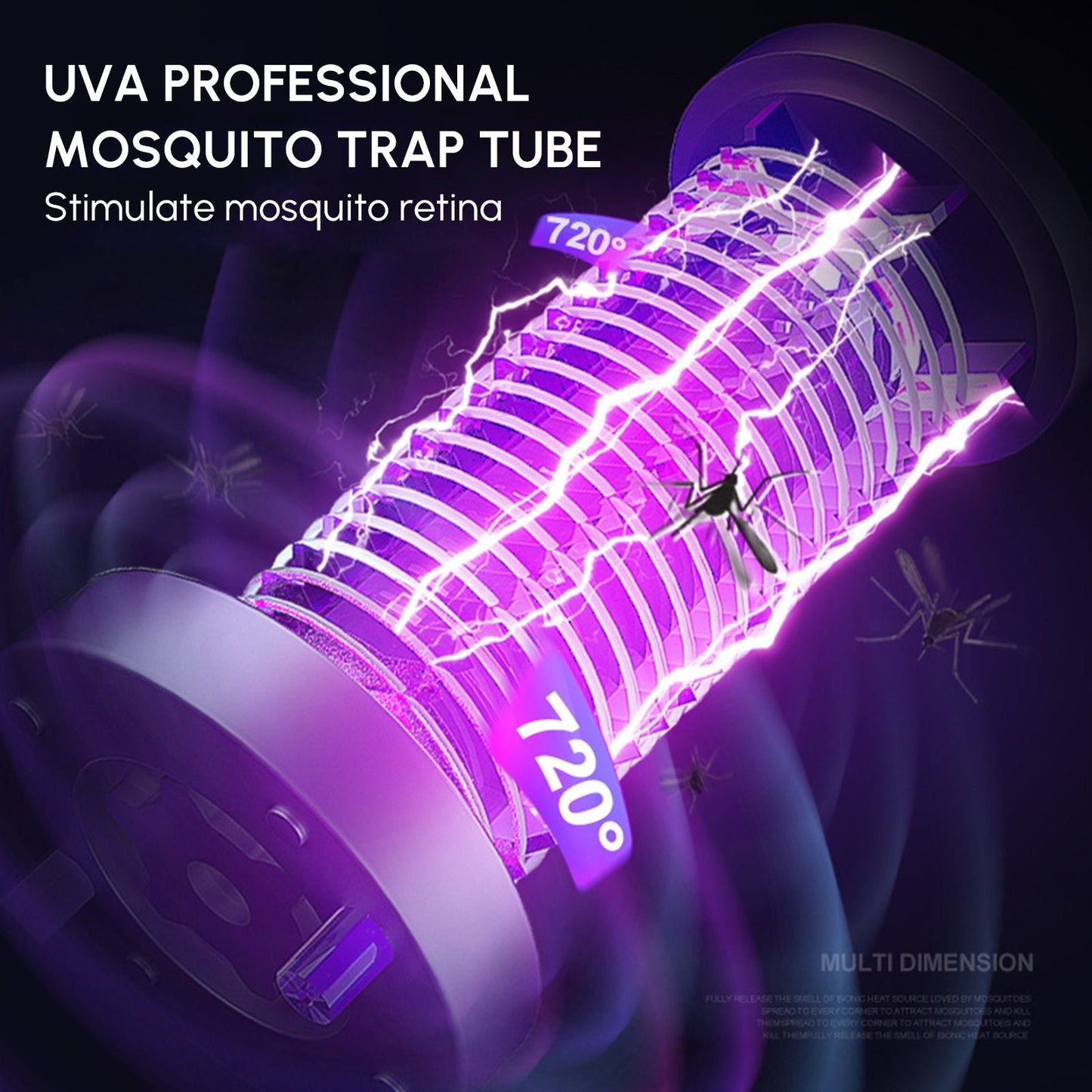 Indoor Electric Bug Zapper – UV Mosquito Killer Lamp with Low - Voltage Safety – Indoor Pest Control – Eliosun Home Decor