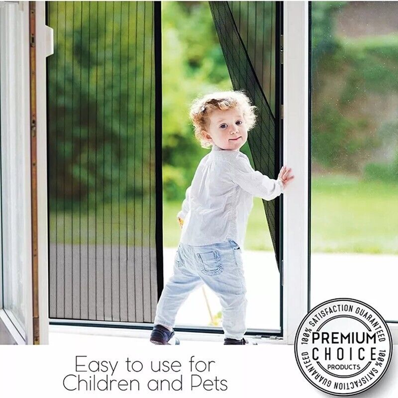 Magnetic Screen Door – Heavy Duty Mesh Curtain for Mosquito Protection – Home Accessories – Eliosun Home Decor