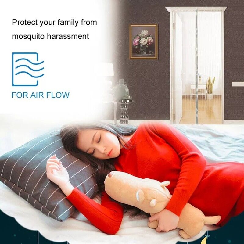 Magnetic Screen Door – Heavy Duty Mesh Curtain for Mosquito Protection – Home Accessories – Eliosun Home Decor