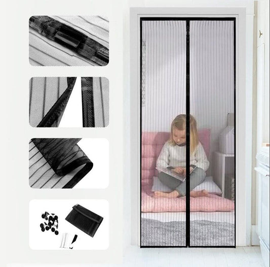 Magnetic Screen Door – Heavy Duty Mesh Curtain for Mosquito Protection – Home Accessories – Eliosun Home Decor