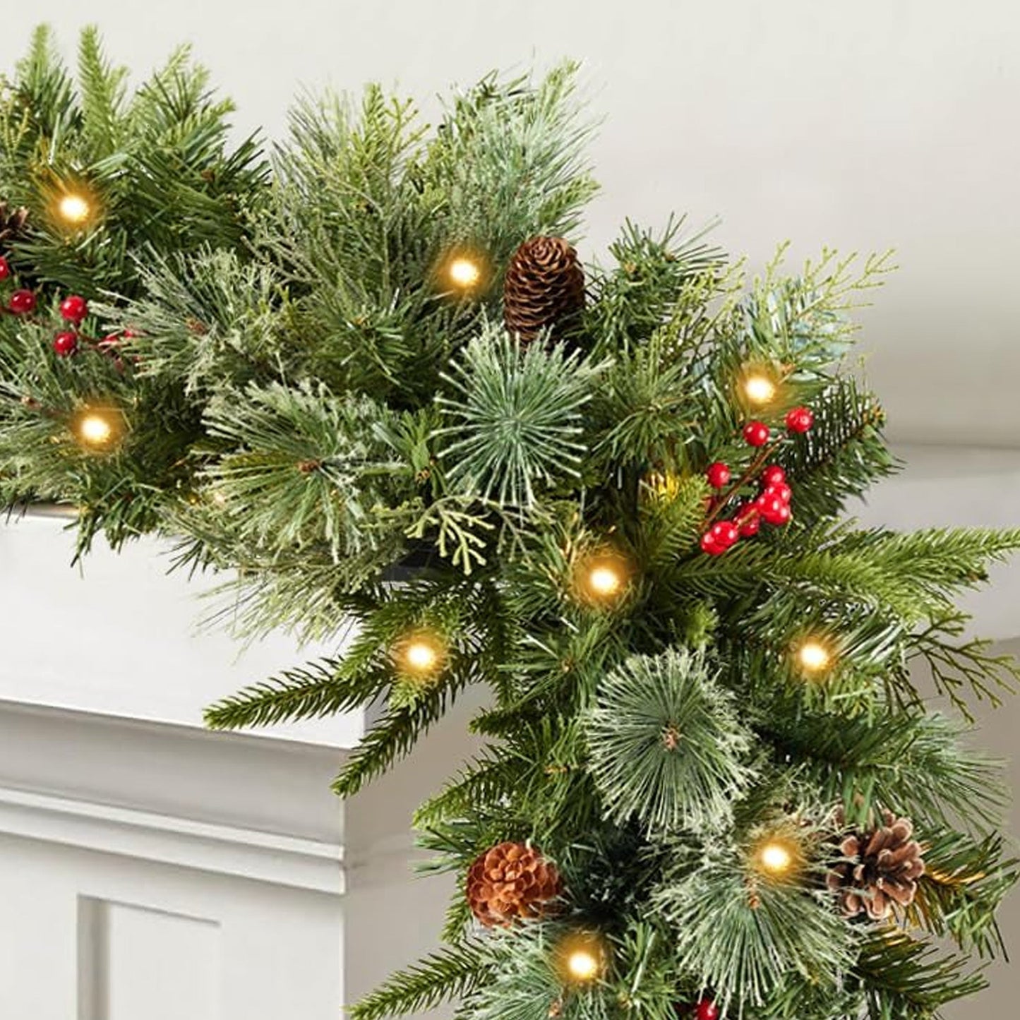 Outdoor Waterproof LED String Lights – Festive Holiday Decoration for Porch, Patio & Garden  – Eliosun Home Decor